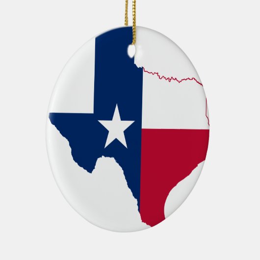 Flagge von Texas Keramikornament (Rechts)