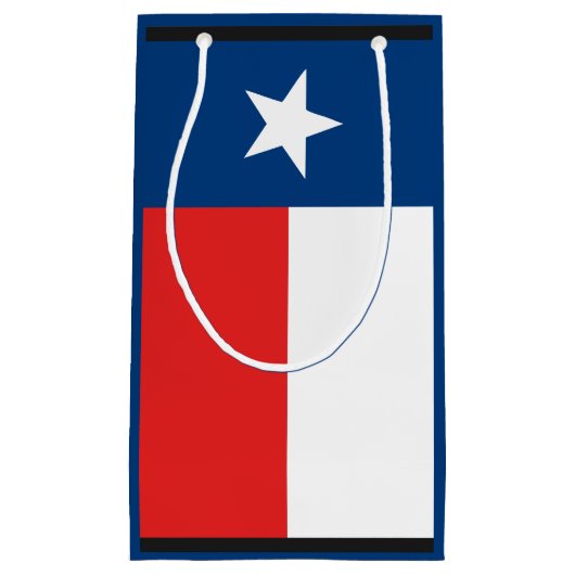 Flagge von Texas Kleine Geschenktüte (Vorderseite)