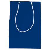 Flagge von Texas Mittlere Geschenktüte (Rückseite)