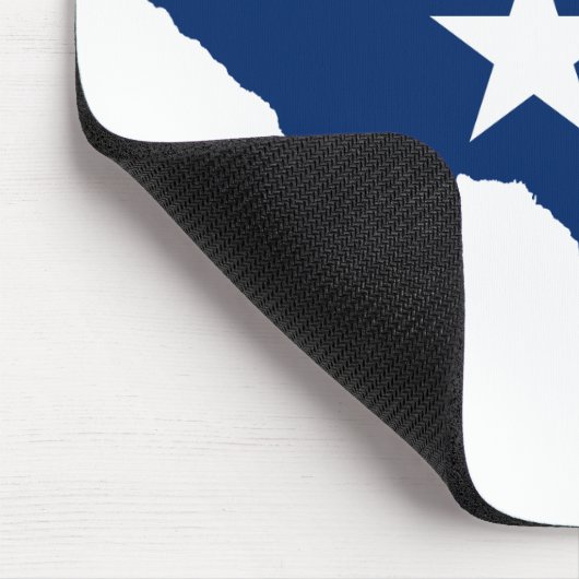 Flagge von Texas Mousepad (Ecke)