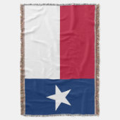 Flagge von Texas Patriotischer Lone Star State Decke (Vorderseite Vertikal)