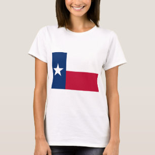 Flagge von Texas T-Shirt