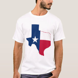 Flagge von Texas T-Shirt