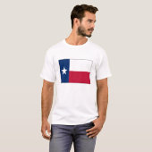 Flagge von Texas-T-Shirt T-Shirt (Vorne ganz)