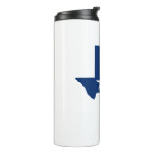 Flagge von Texas Thermosbecher (Nach links gedreht)