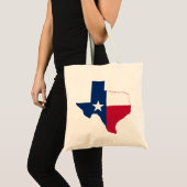 Flagge von Texas Tragetasche (Vorderseite (Produkt))