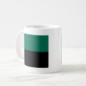 Flagge von Texel Kaffeetasse (Vorderseite Links)