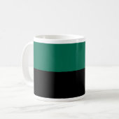 Flagge von Texel Kaffeetasse (Vorderseite Links)