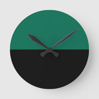 Flagge von Texel Runde Wanduhr