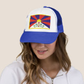 Flagge von Tibet Truckerkappe (Beispiel)