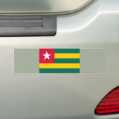 Flagge von Togo Autoaufkleber (Auf Auto)