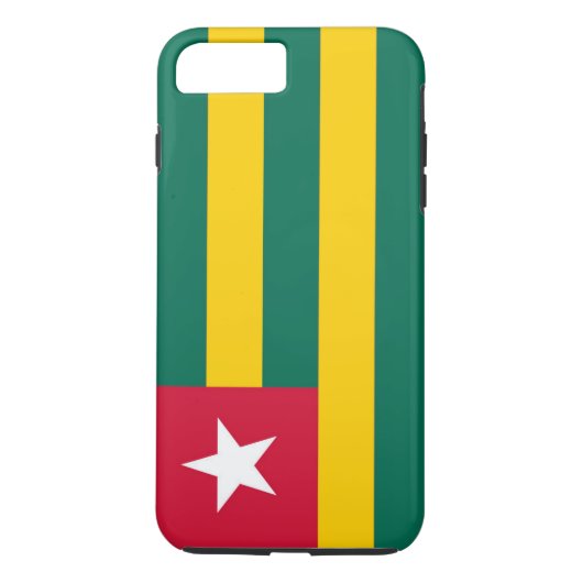Flagge von Togo Case-Mate iPhone Hülle (Rückseite)
