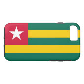 Flagge von Togo Case-Mate iPhone Hülle (Rückseite (Horizontal))