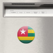 Flagge von Togo Magnet (In Situ (Geschirrspüler))