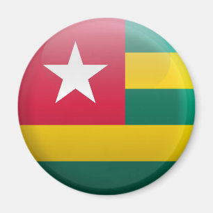 Flagge von Togo Magnet