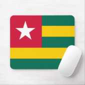 Flagge von Togo Mousepad (Mit Mouse)