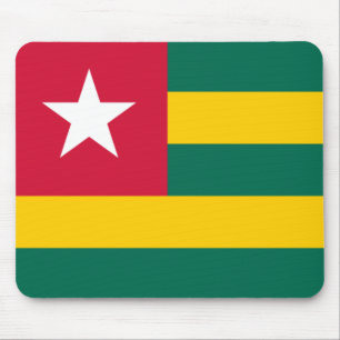 Flagge von Togo Mousepad