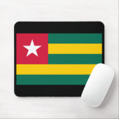 Flagge von Togo Mousepad (Mit Mouse)