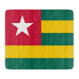Flagge von Togo Schneidebrett