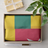 Flagge von Togo Seidenpapier (Geschenk)