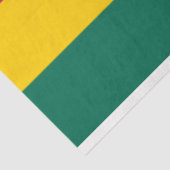 Flagge von Togo Seidenpapier (Ausschnitt)