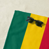 Flagge von Togo Strandtuch (Beispiel)