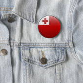 Flagge von Tonga Button (Beispiel)