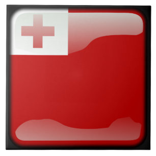 Flagge von Tonga Fliese