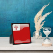 Flagge von Tonga Fotoplatte (InSitu)