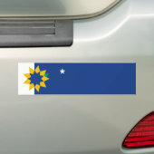 Flagge von Topeka (Kansas) Autoaufkleber (Auf Auto)