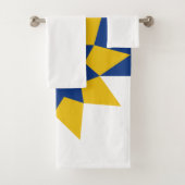 Flagge von Topeka, Kansas Badhandtuch Set (Insitu)