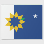 Flagge von Topeka (Kansas) Geschenkpapier (Flach)