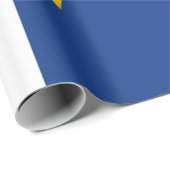Flagge von Topeka (Kansas) Geschenkpapier (Rolleneckpunkt)