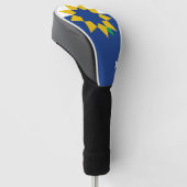 Flagge von Topeka, Kansas Golf Headcover (angewinkelt)