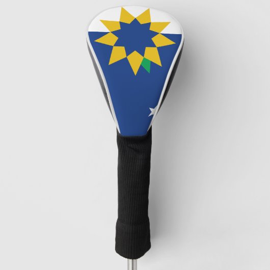 Flagge von Topeka, Kansas Golf Headcover (Vorderseite)