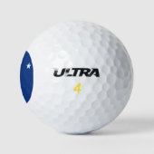 Flagge von Topeka, Kansas Golfball (Logo)