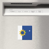 Flagge von Topeka (Kansas) Magnet (In Situ (Geschirrspüler))