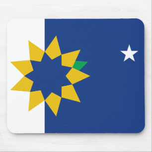 Flagge von Topeka, Kansas Mousepad