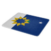 Flagge von Topeka (Kansas) Schneidebrett (Ecke)