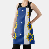 Flagge von Topeka, Kansas Schürze (InSitu)