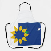 Flagge von Topeka, Kansas Schürze (Vorderseite)