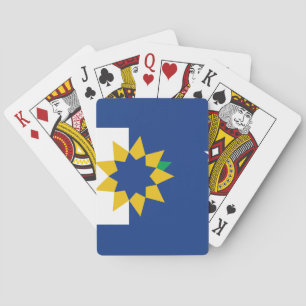 Flagge von Topeka, Kansas Spielkarten
