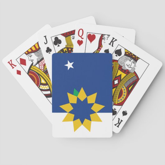 Flagge von Topeka (Kansas) Spielkarten (Rückseite)