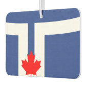 Flagge von Toronto, Ontario Autolufterfrischer (Links)