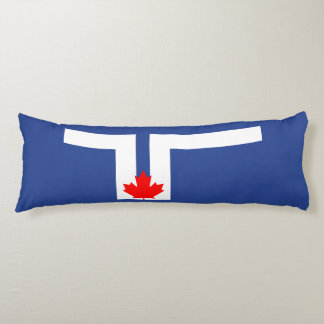 Flagge von Toronto, Ontario Body Pillow Seitenschläferkissen
