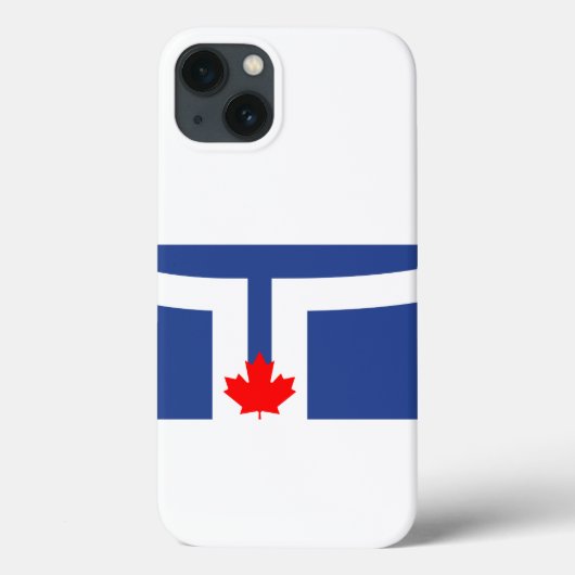 Flagge von Toronto, Ontario Case-Mate iPhone Hülle (Rückseite)