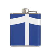 Flagge von Toronto, Ontario Flask Flachmann (Rückseite)