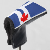 Flagge von Toronto, Ontario Golf Headcover (3/4 Vorderseite)