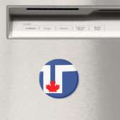 Flagge von Toronto, Ontario Magnet (In Situ (Geschirrspüler))