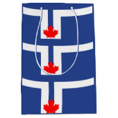 Flagge von Toronto, Ontario Mittlere Geschenktüte (Vorderseite)